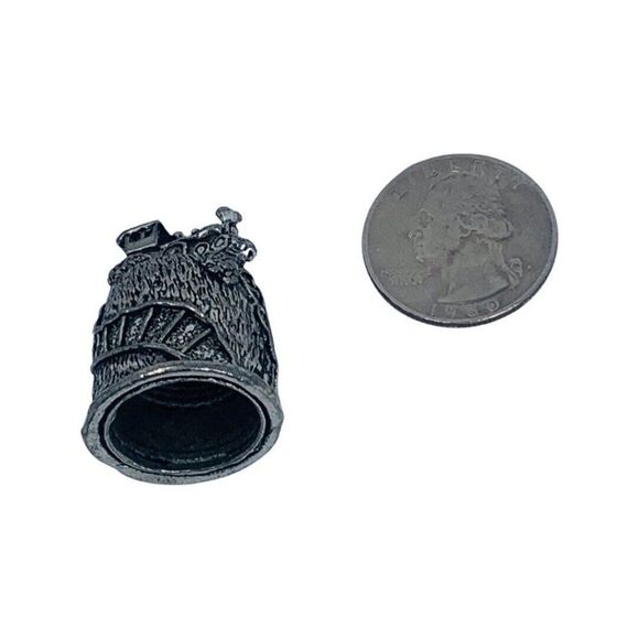 Durango Silverton Railroad Train Vintage Sewing Thimble 1 1/4" D&SNGRR - Picture 8 of 8